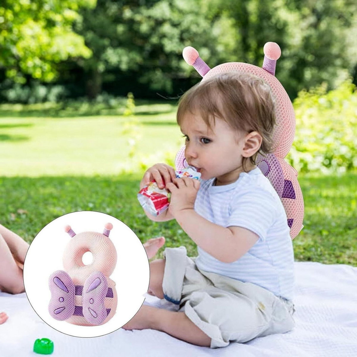 Kletshuts™ ProtectionPillow: Småbørn Nakkestøtte Baby Fald Pude Beskyttelse Pude