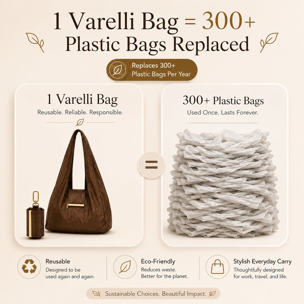 Icone™ FoldableBag 1+1 GRATIS - Stilfuld Charme Sammenfoldelig Shopping Tote Taske