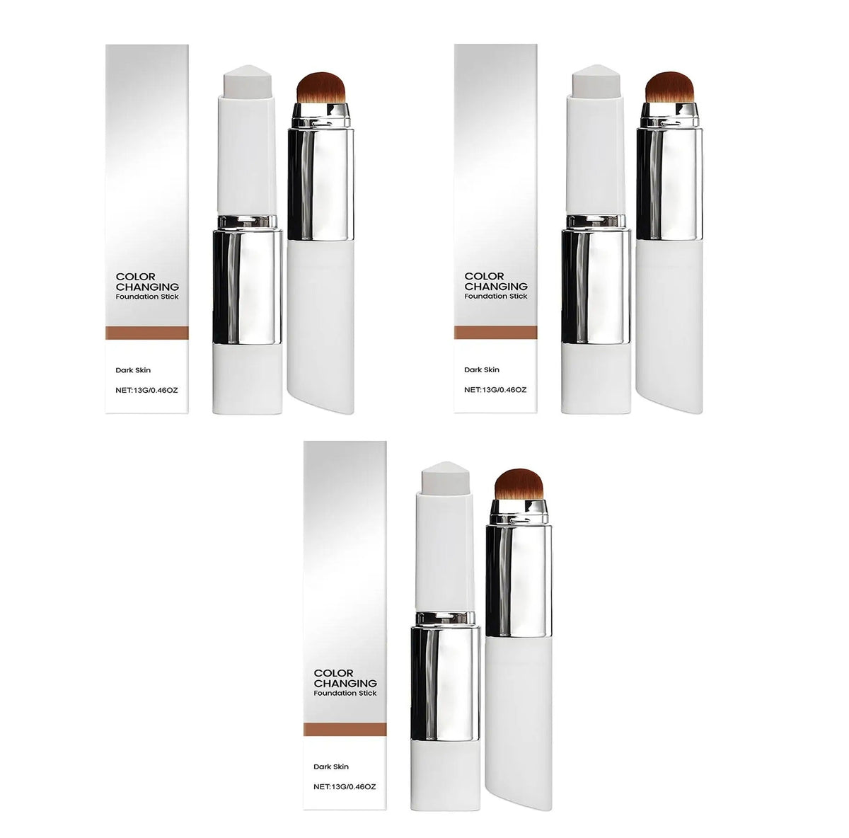 CompactFoundation: Kompakt Farve Ændring Fuld Dækning Foundation Creme Stick