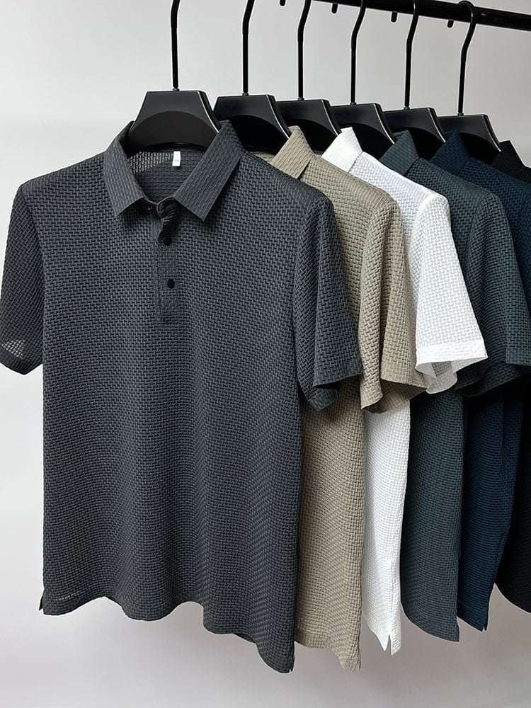 Icone™ BreathableShirt 1+1 GRATIS: Stilfuld Åndbar Mænd Kortærmet Skjorte