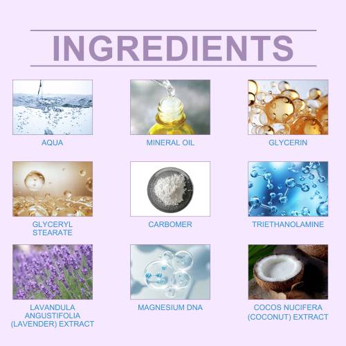 Lavendel bodycreme med beroligende duft