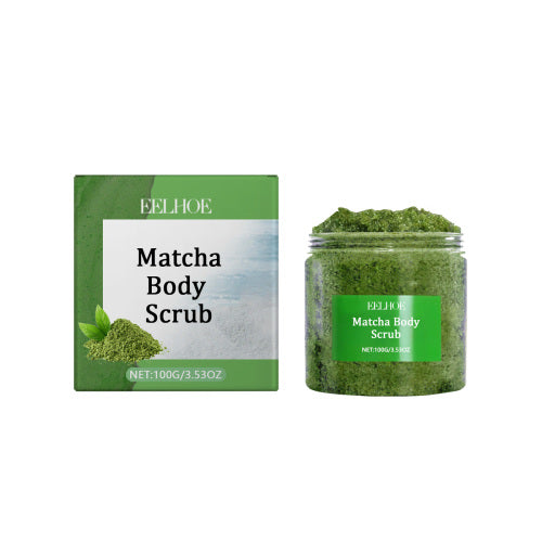 Matcha havsalt bodyscrub