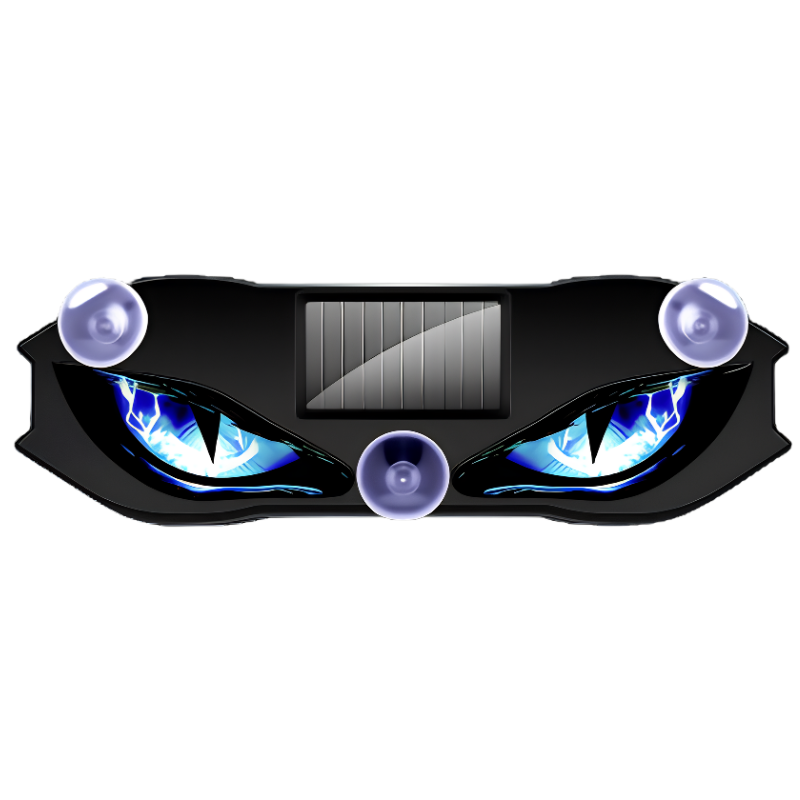 WindshieldEyes 1+1 GRATIS - Solenergi Windshield LED Øjne Belysnings Tilbehør