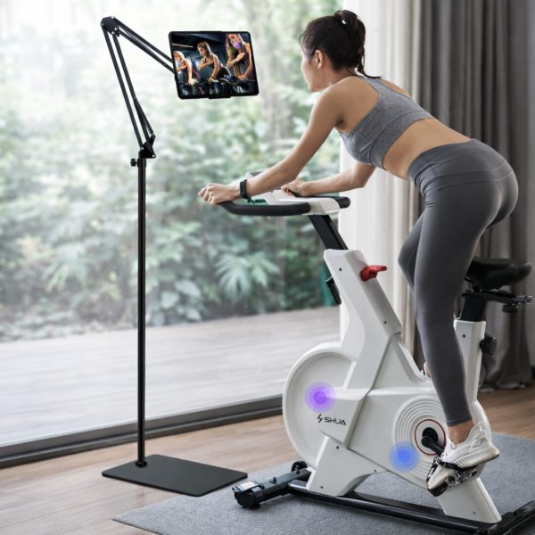 Holder 360° TabletStand: Justerbar Gulvstander Til Tablet Og Telefon