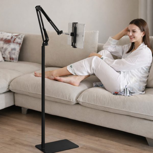 Holder 360° TabletStand: Justerbar Gulvstander Til Tablet Og Telefon