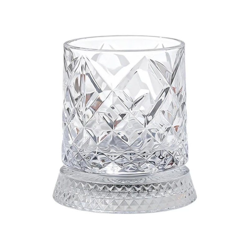 Globetrek° RotatingGlass - Elegant Krystal Roterende Whiskey Glas
