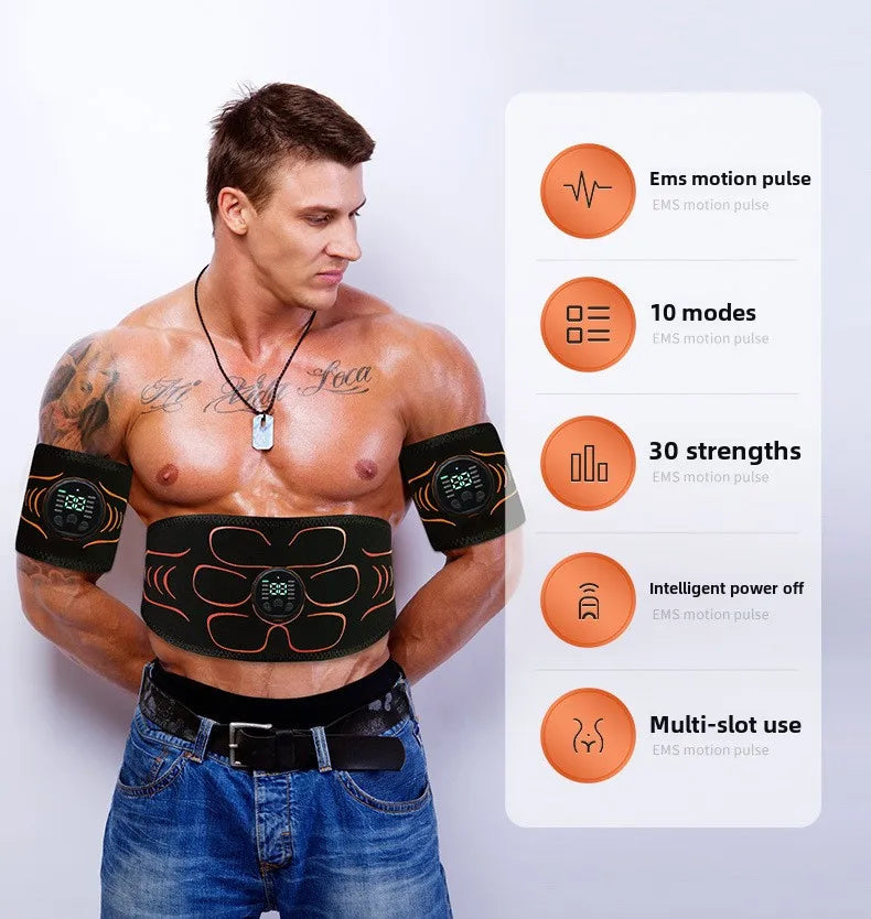MuscleMax™ EMS-træningsbælte med justerbare impulser