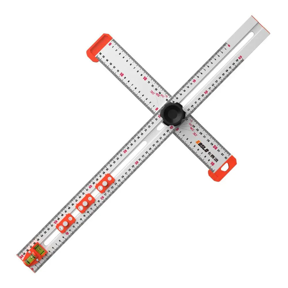 DrillRuler - 2 i 1 Boremaskine Positionering Lineal