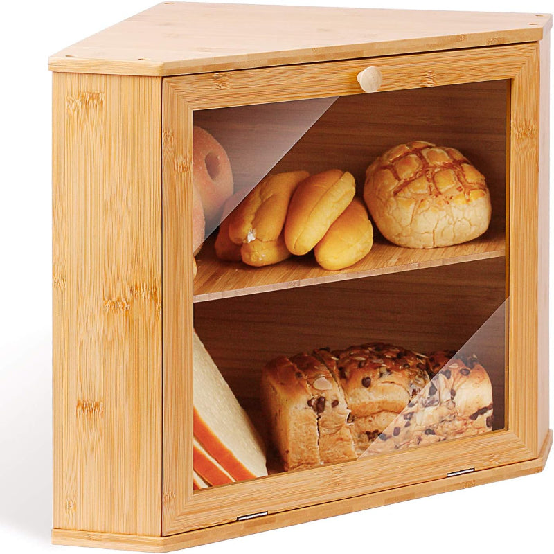 UltiFurni® CornerCabinet: Pladsbesparende Smart Pantry Opbevarings Hjørneskab