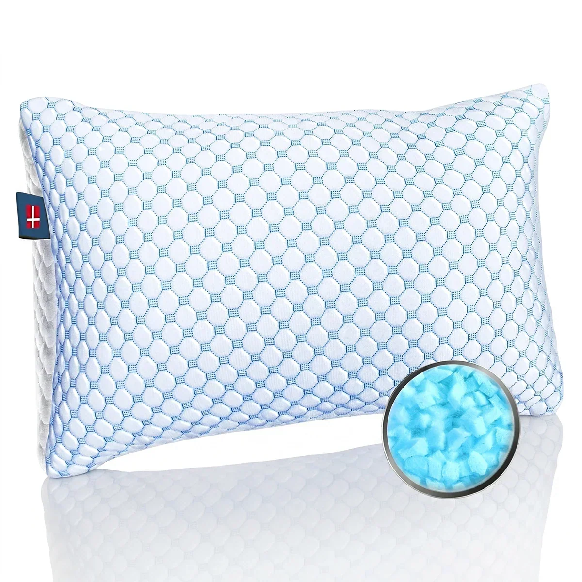 ComfortPillow 2.0 justerbar hovedpude med kølig side