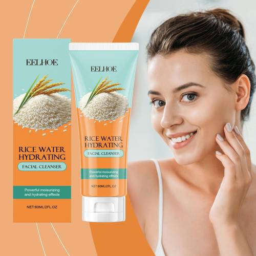 Ris ansigtsrens med vitamin E, beroligende