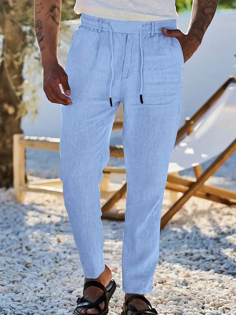 Icone™ ComfyPants: Casual Bukser Med Snøre I Taljen Til Mænd