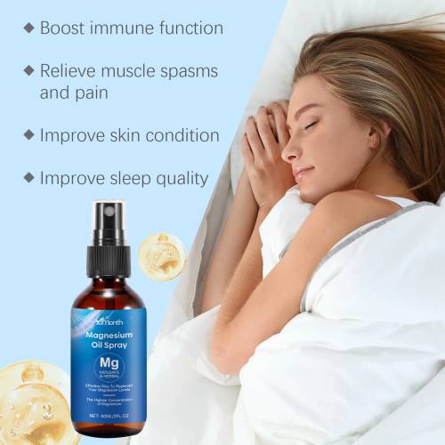 Magnesium olivenolie kropsspray