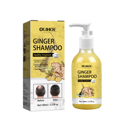 Ingefær shampoo for fyldigere udseende