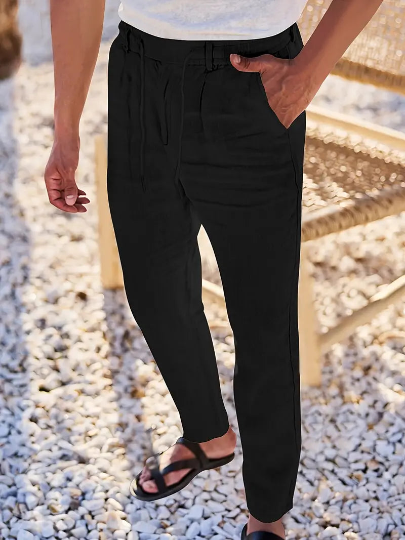 Icone™ ComfyPants: Casual Bukser Med Snøre I Taljen Til Mænd