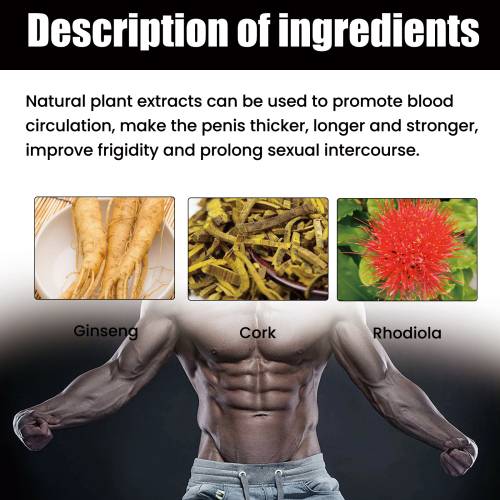 Ginseng massagegel til mænd