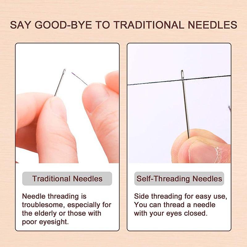 BlindNeedles 1+1 GRATIS - Selvstændig Tapping Blind Syning Nåle Sæt