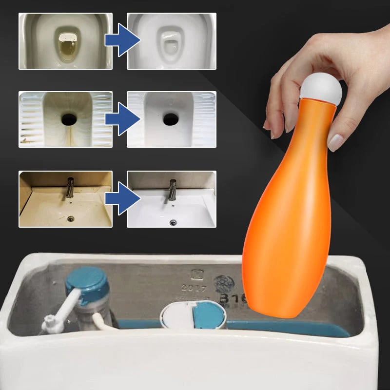 Cleaner Pro° BowlingBubble: Bowling Blå Boble Toilettet Skål Renere