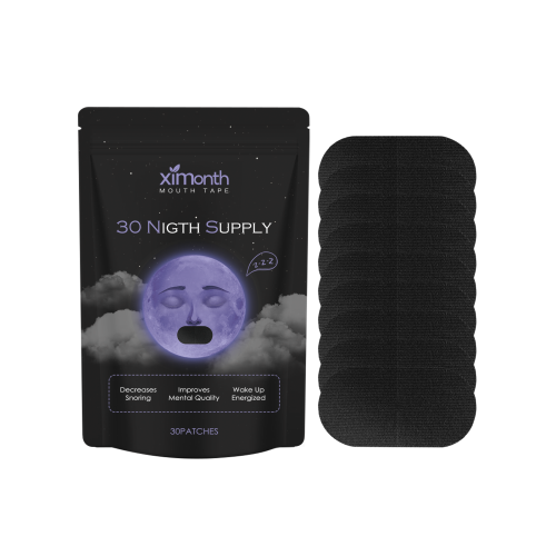 Elastisk bomulds-mundplaster til natten