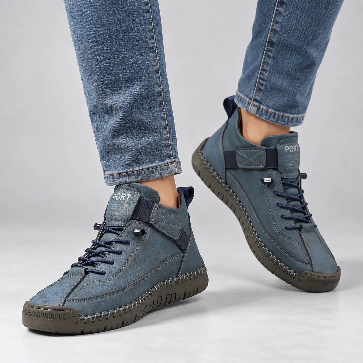 Ortopædiske gåsko med bred tåboks – unisex komfortsneakers