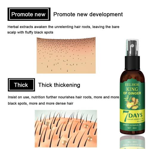 Ingefær hovedbundsspray med panthenol, 50 ml