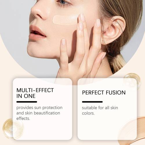 Fugtgivende concealer, lysnende