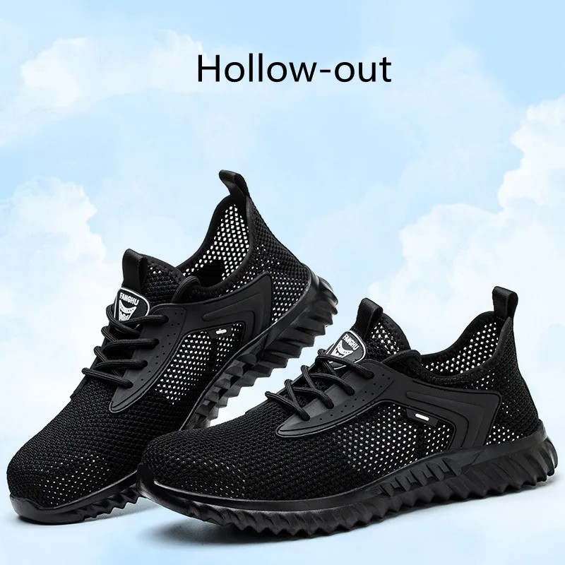 Happy™ BreathableShoes: Åndbare Komfortable Klassiske Stile Arbejdssikkerhedssko