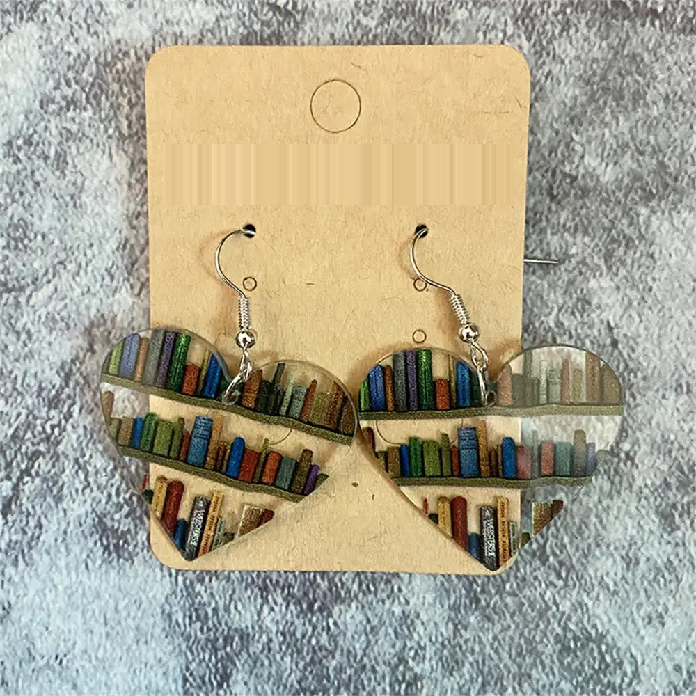 Jewelance™ BookEarrings 1+1 GRATIS: Stilfulde Farverige Retro Bogøreringe