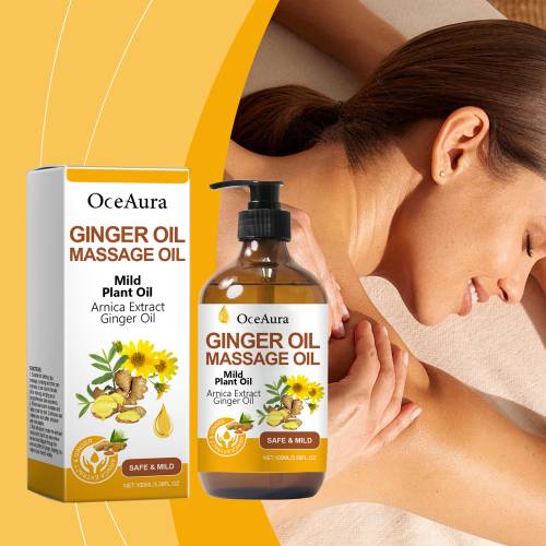 Ingefær massageolie med E-vitamin