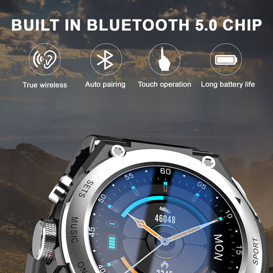 PowerWatch - Stilfuldt Ultra-Slankt Multifunktionelt Bluetooth Smart Kraft Ur