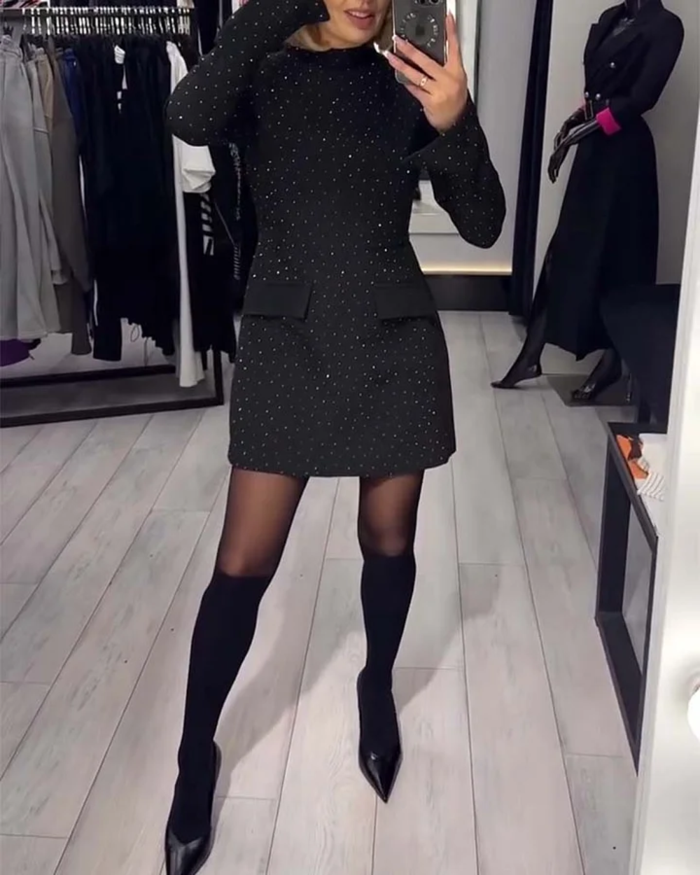 Icone™ LuxuryDress - Alsidige Alle-Sæson A-Linje Elegant Luksuskjole