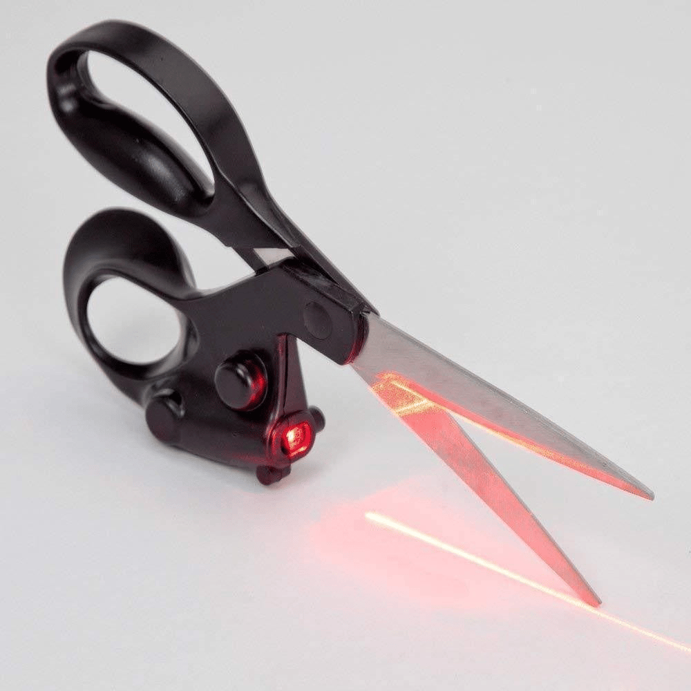 Globetrek° LaserScissors 1+1 GRATIS: Præcis Skæring Laserstyret Multifunktionel Saks