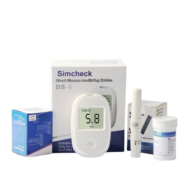 Præcis Blodsukkermåler (Glucometer) – Hurtig & Nem Måling derhjemme (DS-6)
