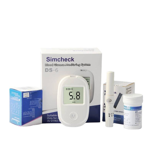 Præcis Blodsukkermåler (Glucometer) – Hurtig & Nem Måling derhjemme (DS-6)