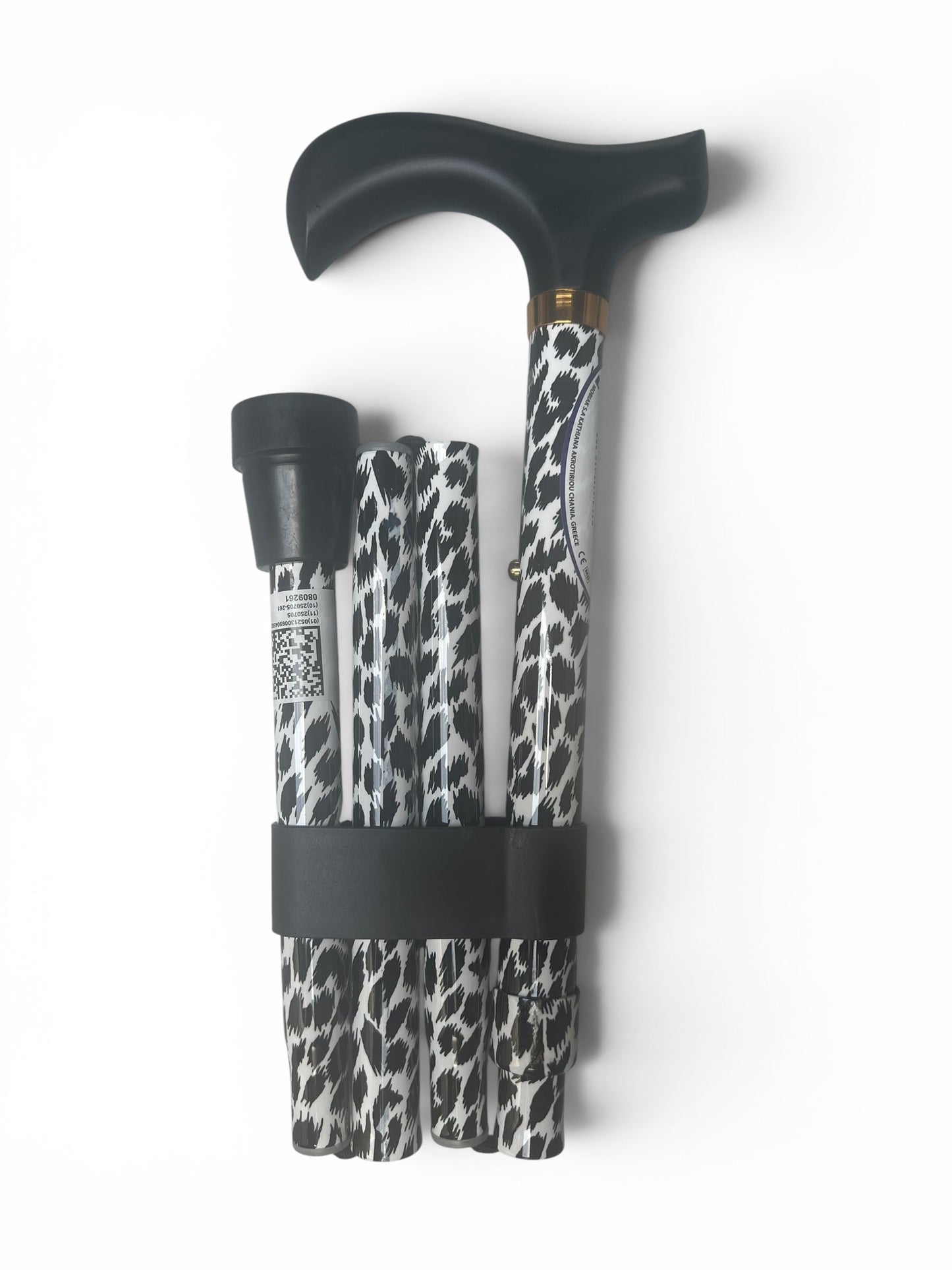 Foldbar Stok i Zebra-mønster