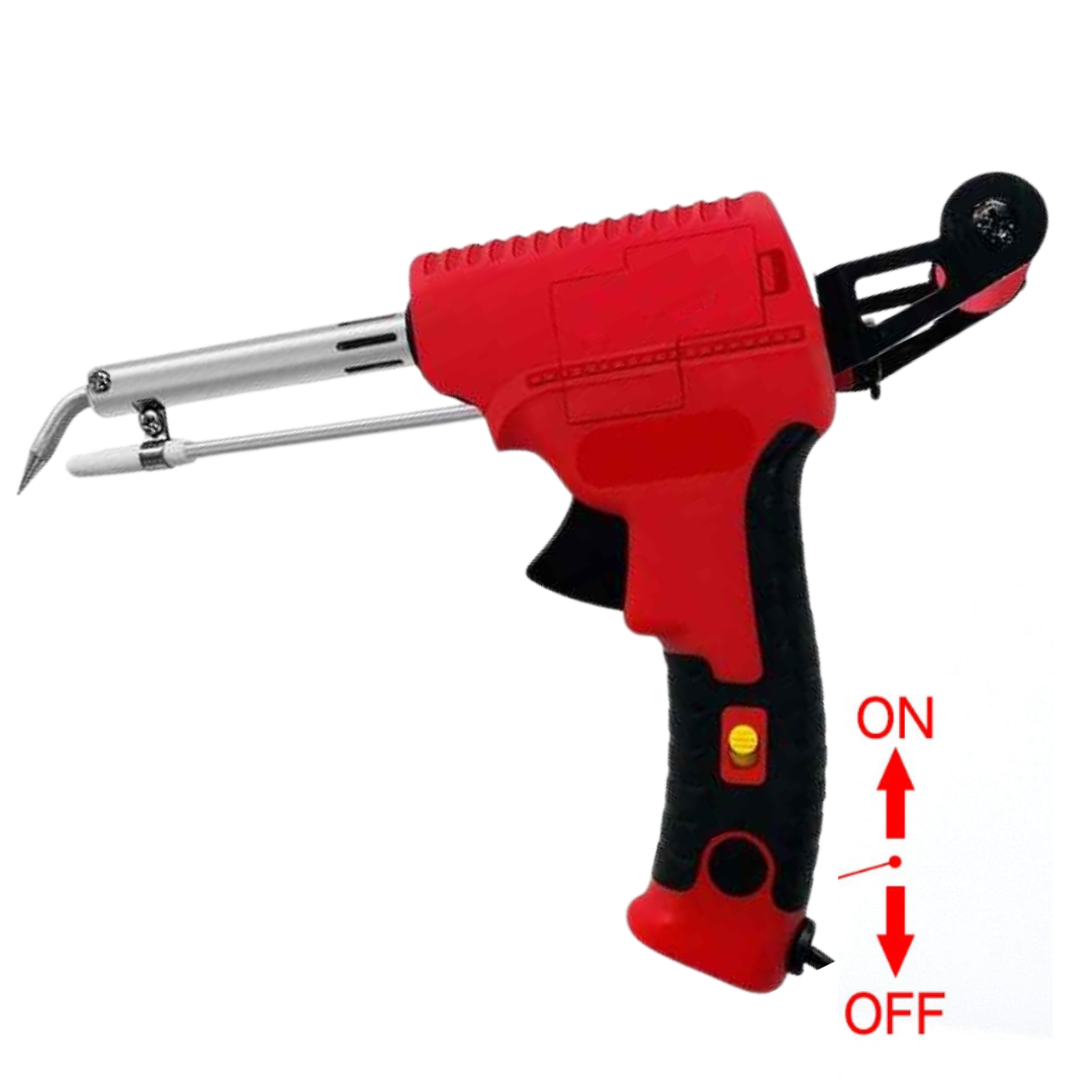 SolderingKit: 80W Ekstern Opvarmning Elektrisk Lodde Jern Pistol Kit