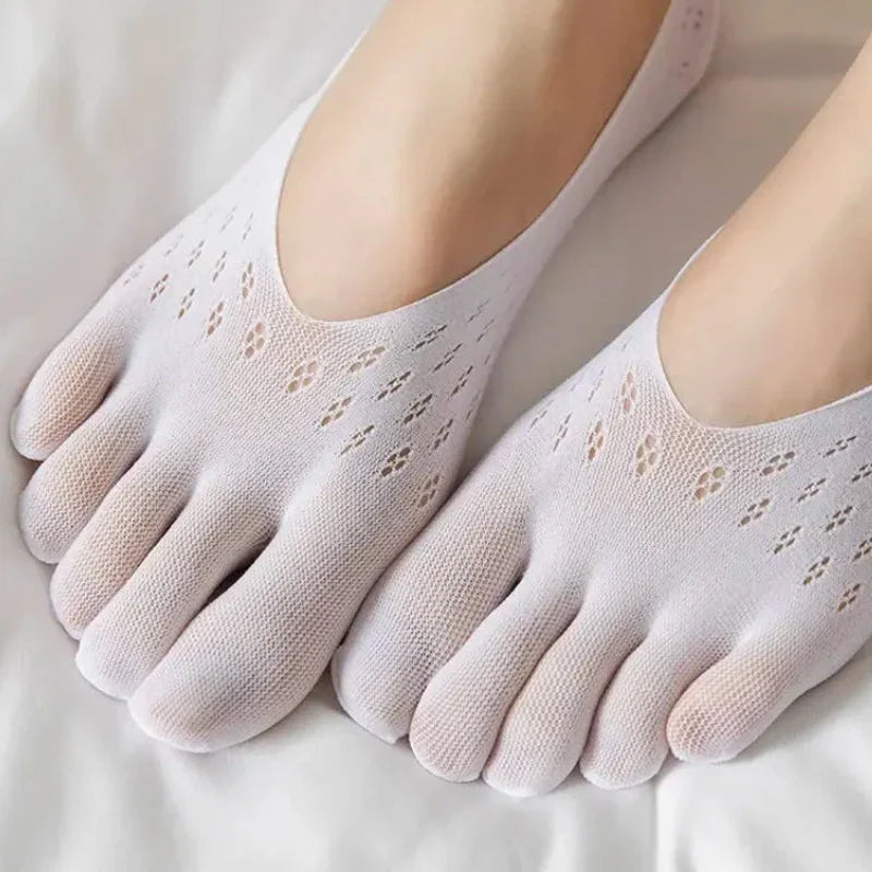 Happy™ FootSocks 2+3 GRATIS - Sømløse Åndbare Tåseparator Fodstrømper