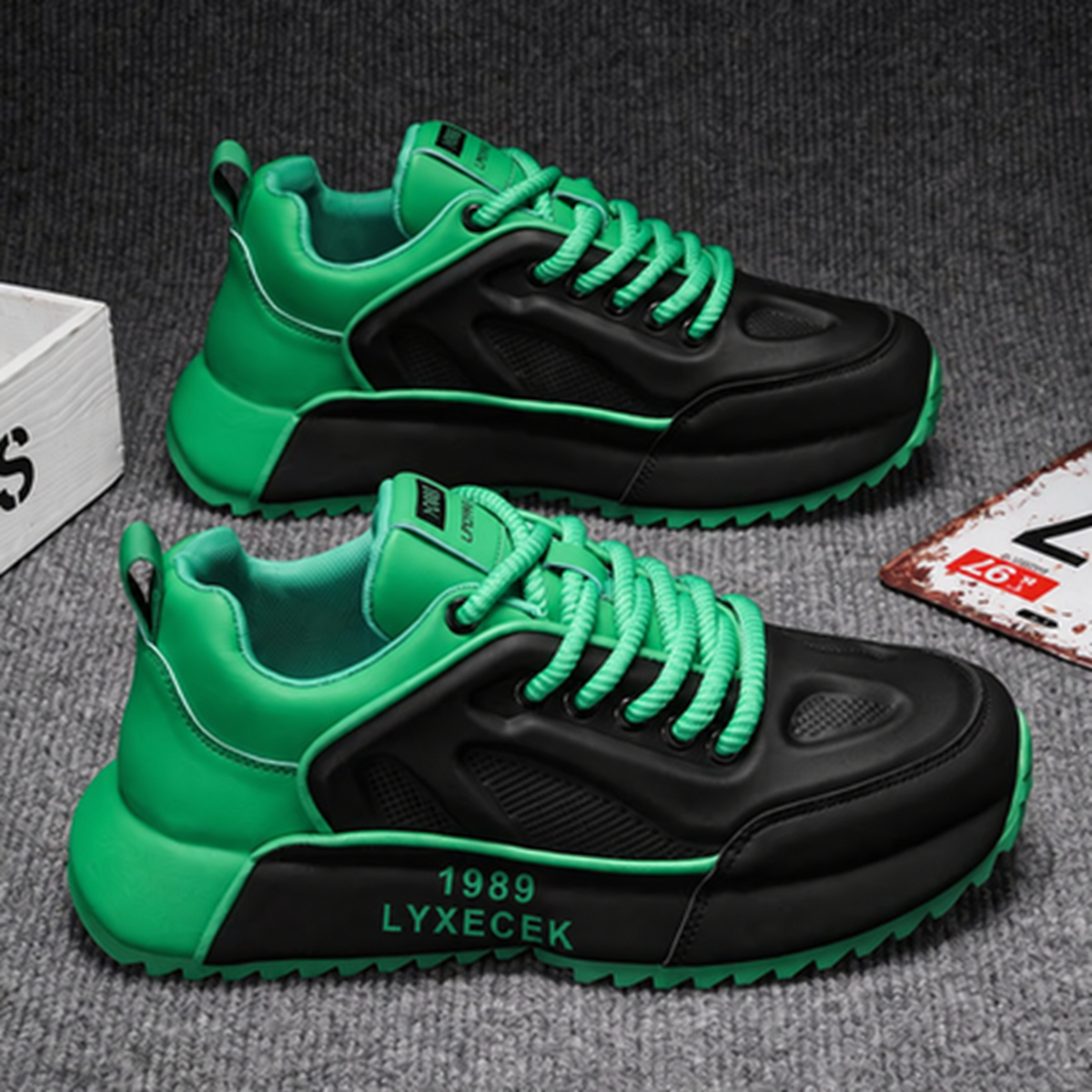 Happy™ ChunkyShoes: Letvægtige Komfortable Chunky Sko Med Tykk Såle