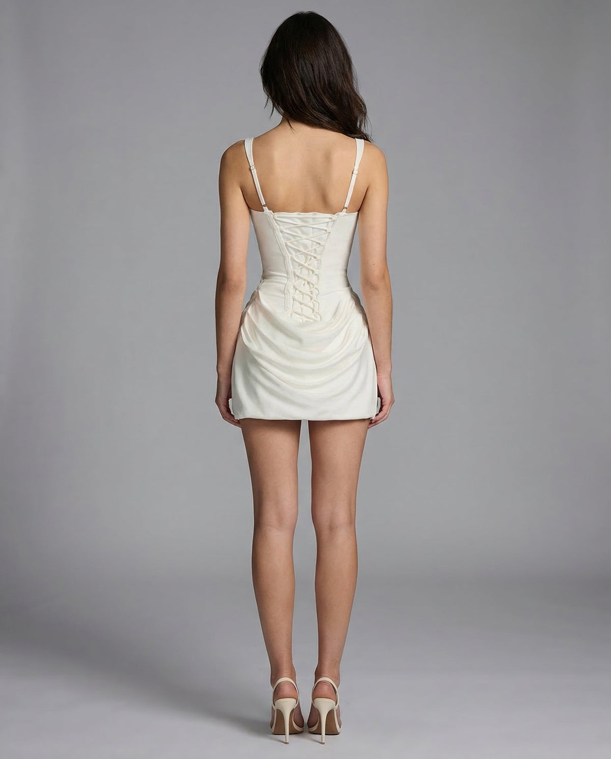 Icone™ MidiDress: Slank Elegant Klassisk Timeglas Sexet Fit Midi Kjole