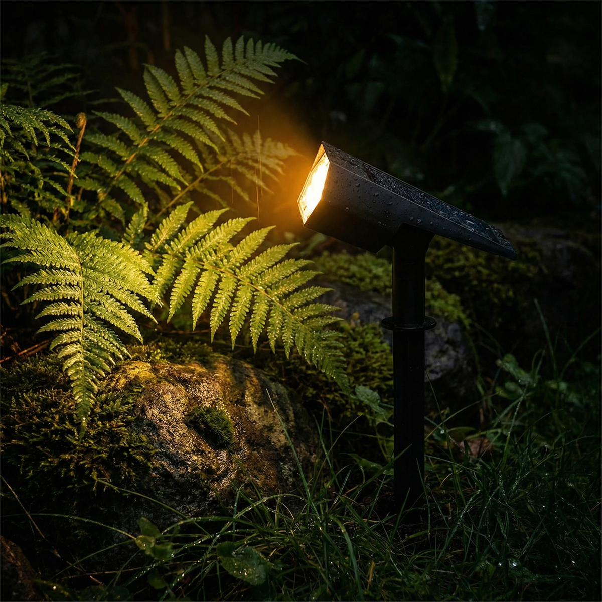 Ledsen™ OutdoorLight: Solcelledrevet Have Spotlight