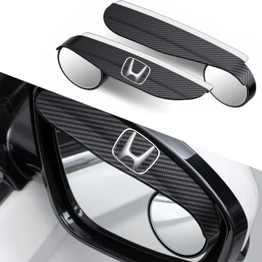 MirrorVisors 1+1 GRATIS: Bilsidespejl Regn Øjenbryn Blind Spot Spejl Visorer