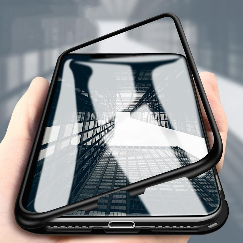 PhoneProtect: Magnetisk Dobbeltsidet Telefon Beskyttelsesetui