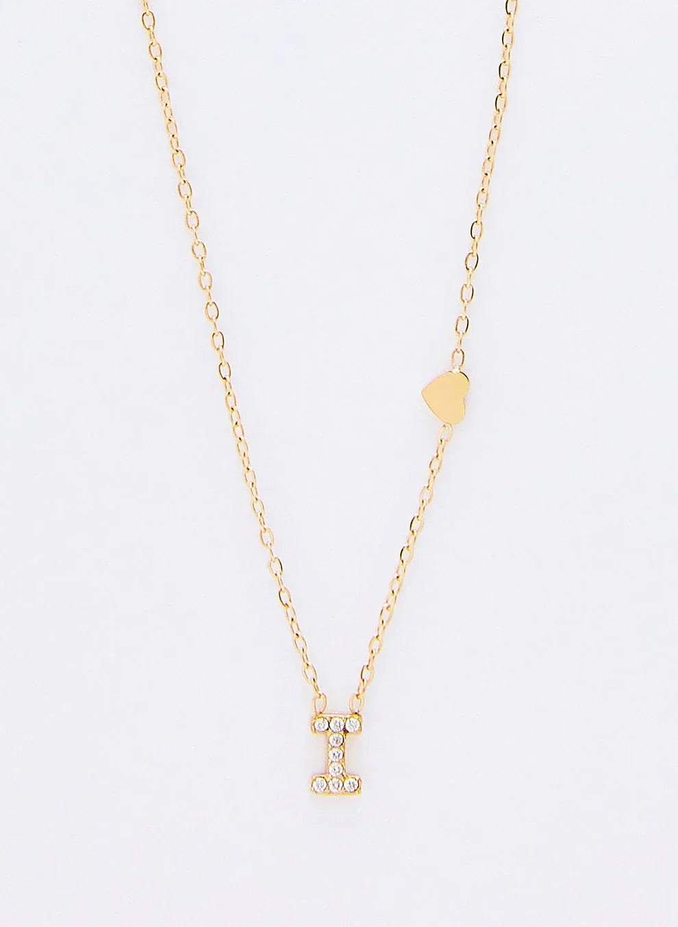 Jewelance™ InitialNecklace: Minimalistisk Mode Initial Bogstav Vedhæng Halskæde