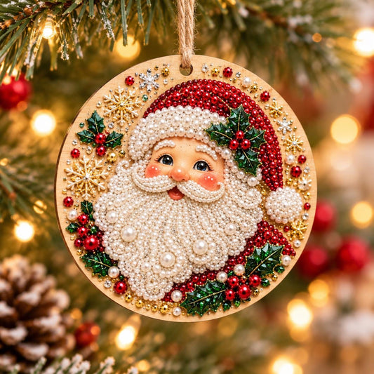 DIYOrnaments 1+1 GRATIS - Juleferie DIY Diamant Maleri Ornamenter