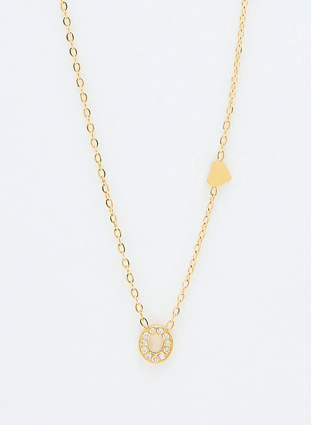 Jewelance™ InitialNecklace: Minimalistisk Mode Initial Bogstav Vedhæng Halskæde