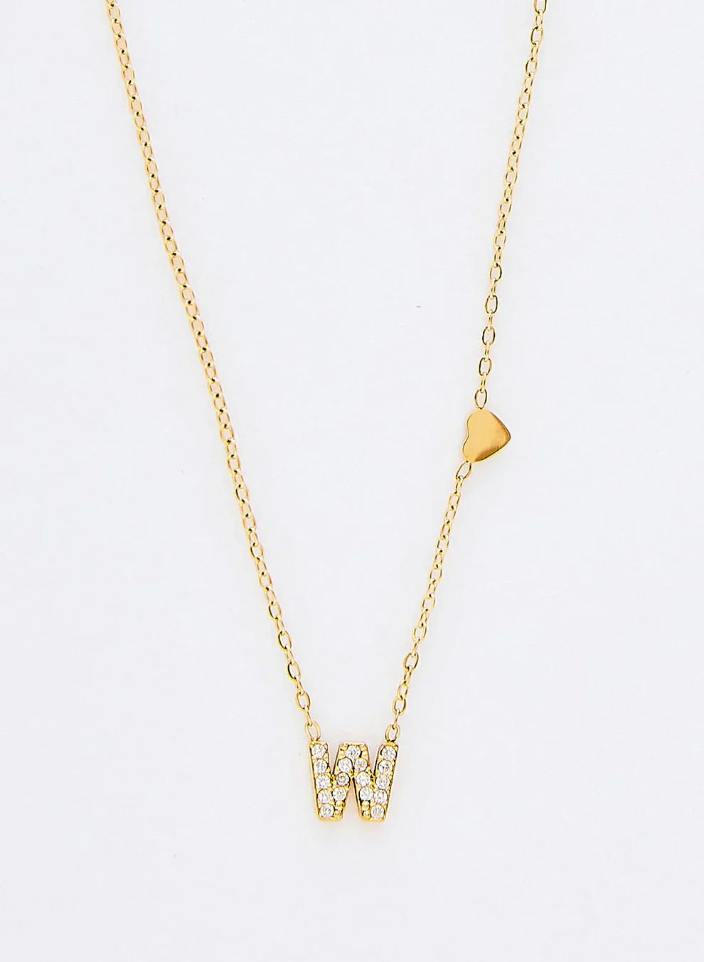 Jewelance™ InitialNecklace: Minimalistisk Mode Initial Bogstav Vedhæng Halskæde