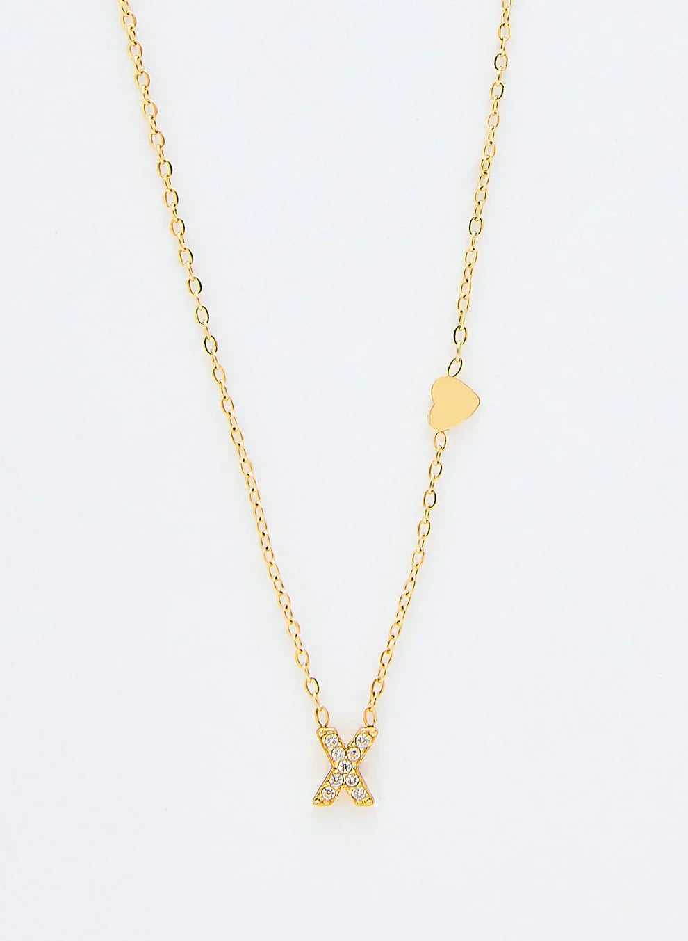 Jewelance™ InitialNecklace: Minimalistisk Mode Initial Bogstav Vedhæng Halskæde