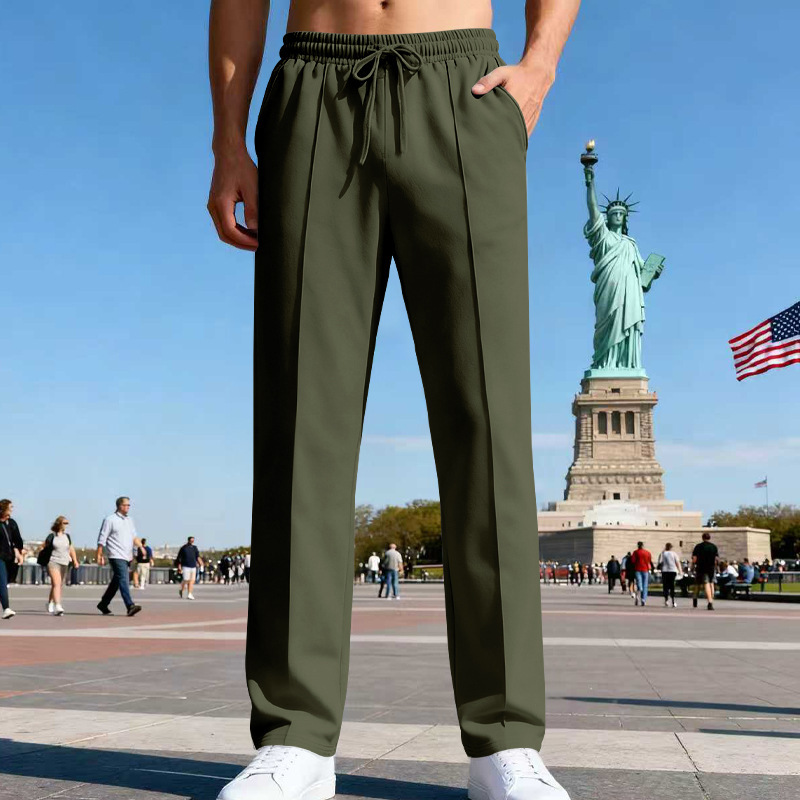 Icone™ ComfortPants: Mænds Afslappet Fit Snøre Casual Rejse Og Loungebukser