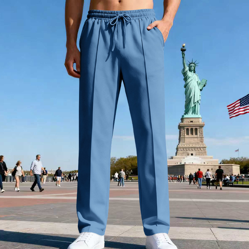 Icone™ ComfortPants: Mænds Afslappet Fit Snøre Casual Rejse Og Loungebukser