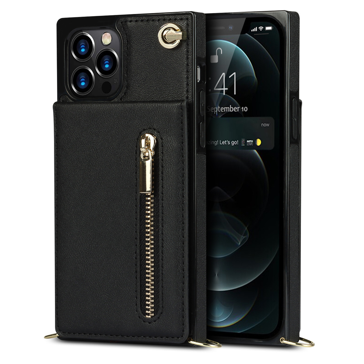 Icone™ PhoneWallet: Crossbody Telefon Etui Tegnebog Og Kortholder